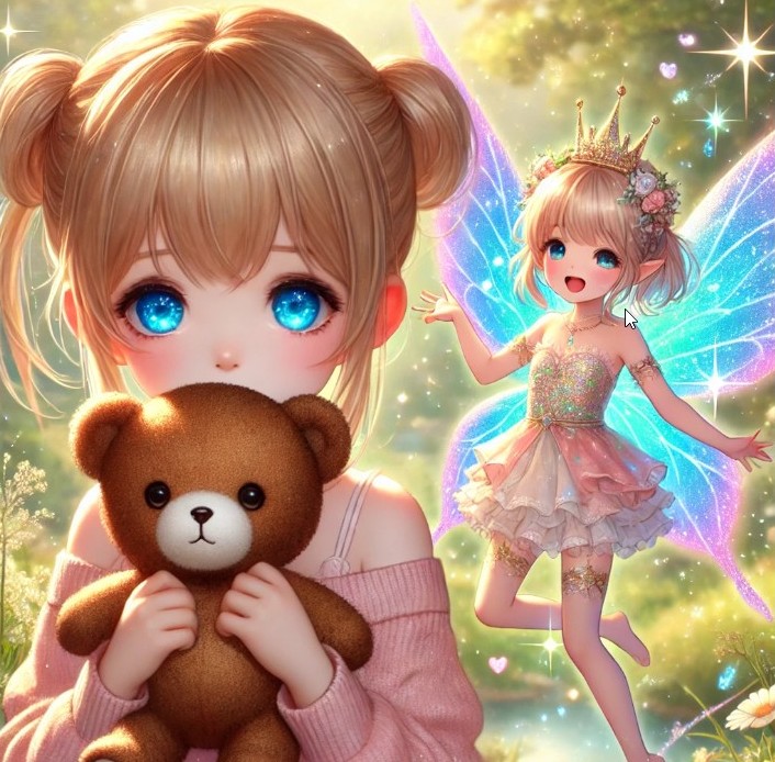 Luci schläft